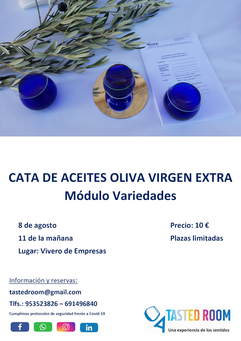 cata inicial aceite oliva virge extra cartel rrss