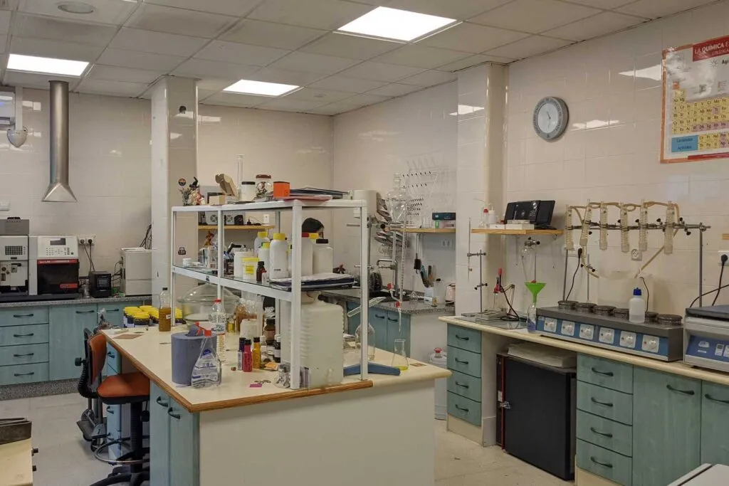 Tasted Room aceite Laboratorio