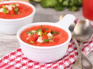 receta gazpacho de sandia con aove tasted room